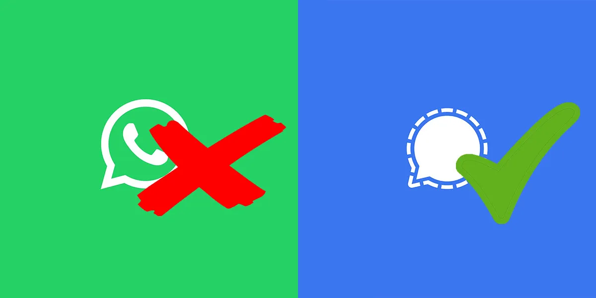 Stop Using Whatsapp vs Signal